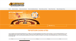 Desktop Screenshot of bitcoincasinopro.com